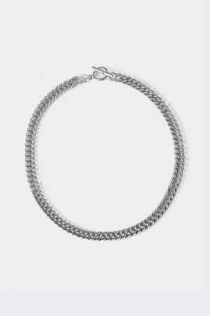 Edikted Chained To Me Necklaces Silver | USA SN745894J5