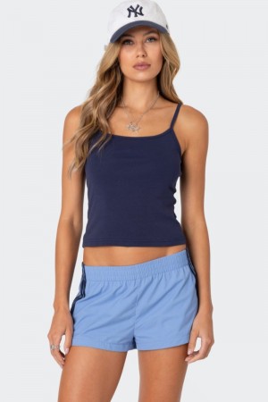 Edikted Deanna Tank Top Burgundy | USA PB738243A4
