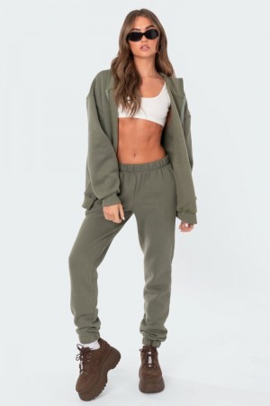 Edikted Joni Sweatpants Black | USA KD154665K6