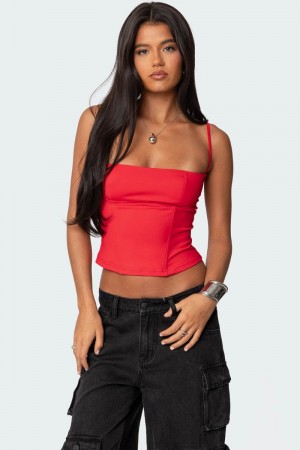 Edikted Juno Corset Beige | USA DY143744M5