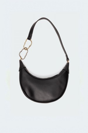 Edikted Perfect Pairing Faux Leather Shoulder Bags Black | USA GT194909N1