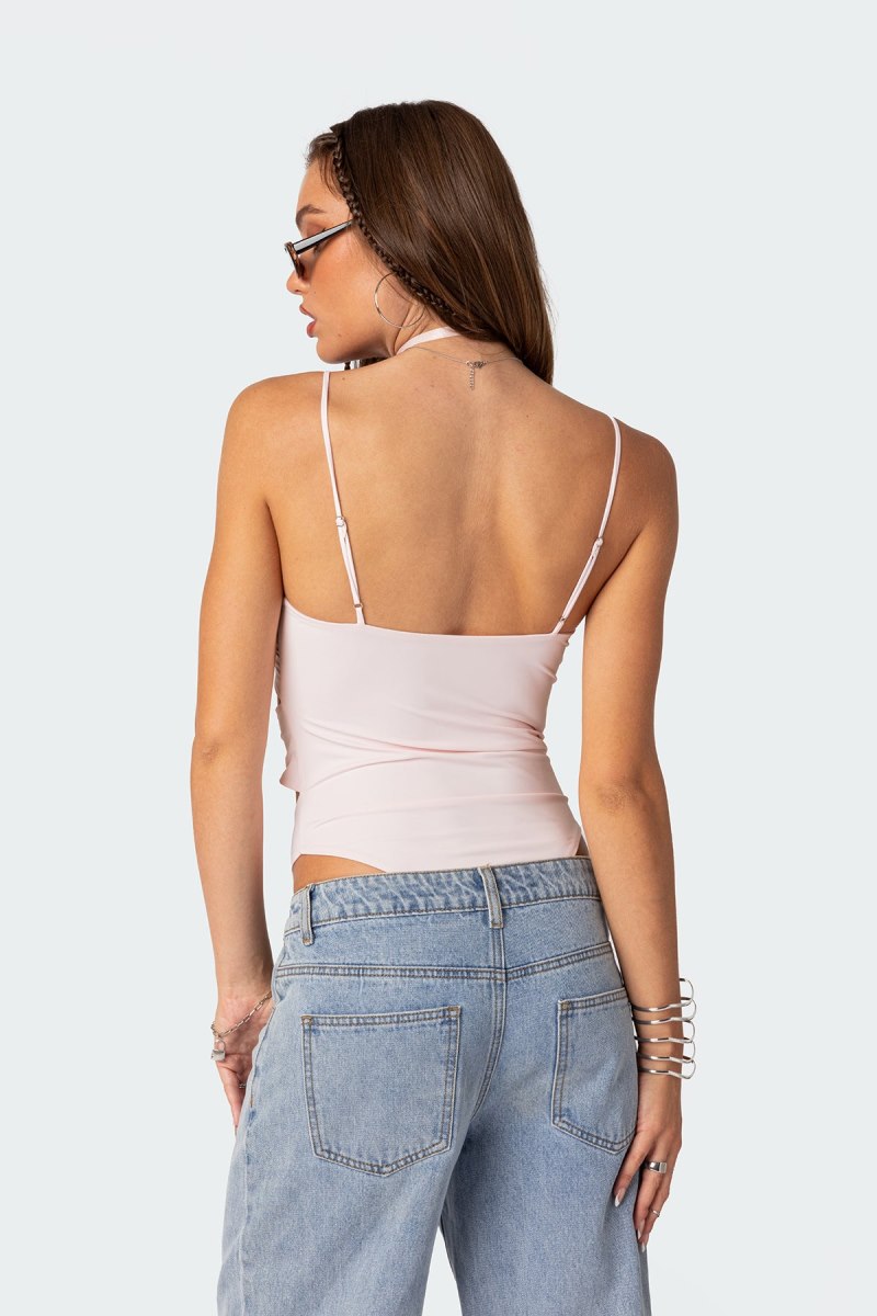 Edikted Amethyst Cut Out Bodysuit Black | USA SI047834B5