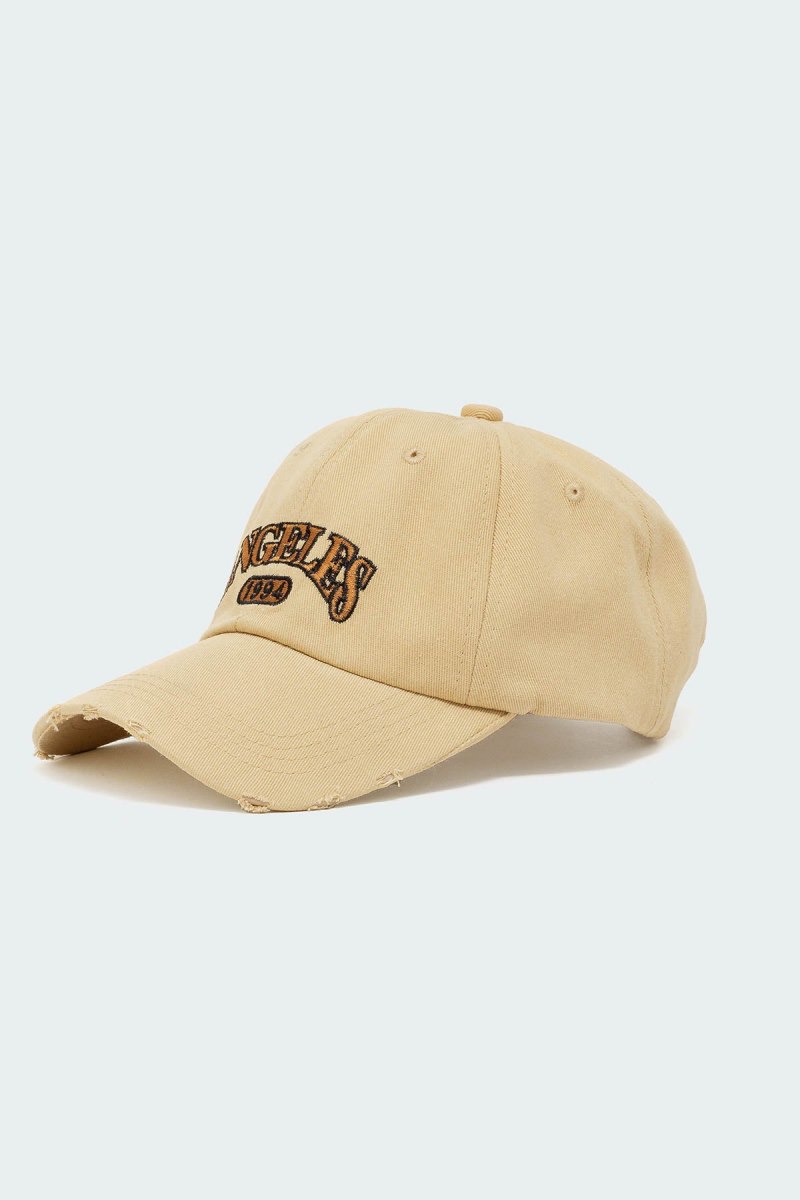 Edikted Angeles Baseball Hats Tan | USA WZ197839H5