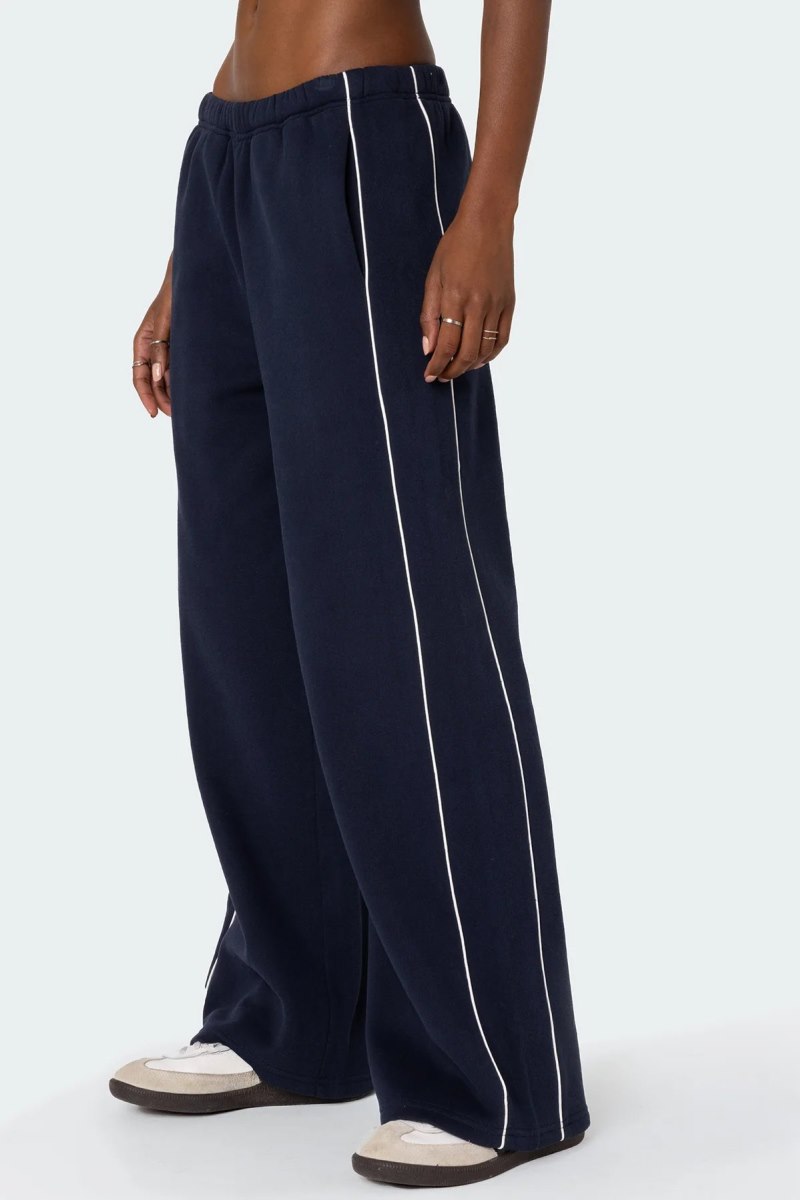 Edikted Autumn Sweatpants Pants Gray Melange | USA BH563746H2