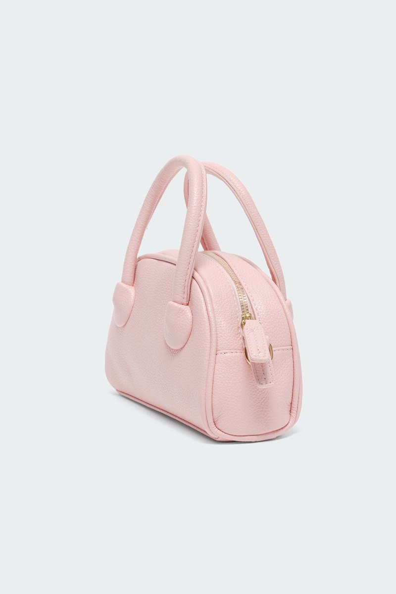 Edikted Baby Doll Faux Leather Hand Bags Pink | USA OX892389P3
