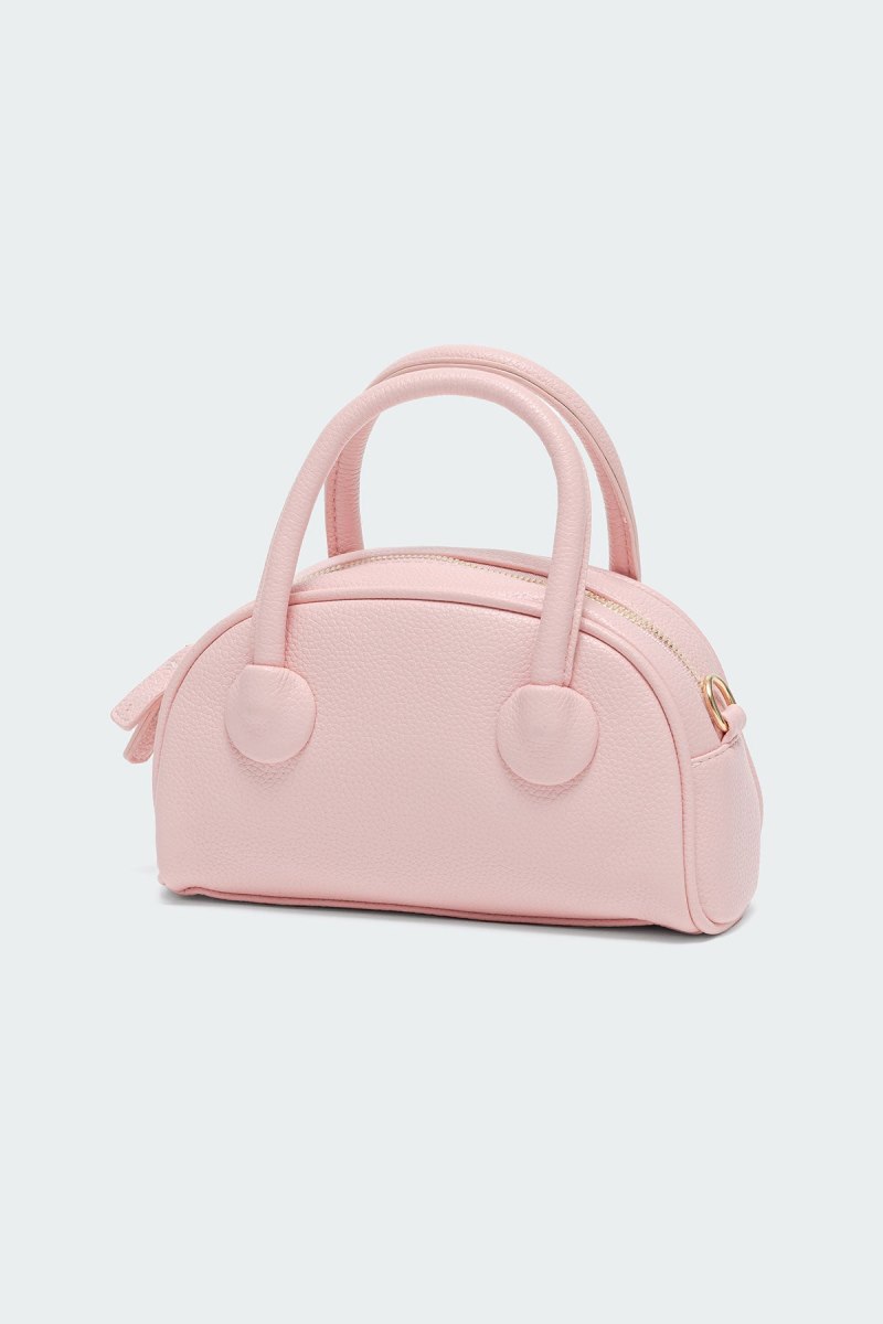 Edikted Baby Doll Faux Leather Hand Bags Pink | USA OX892389P3