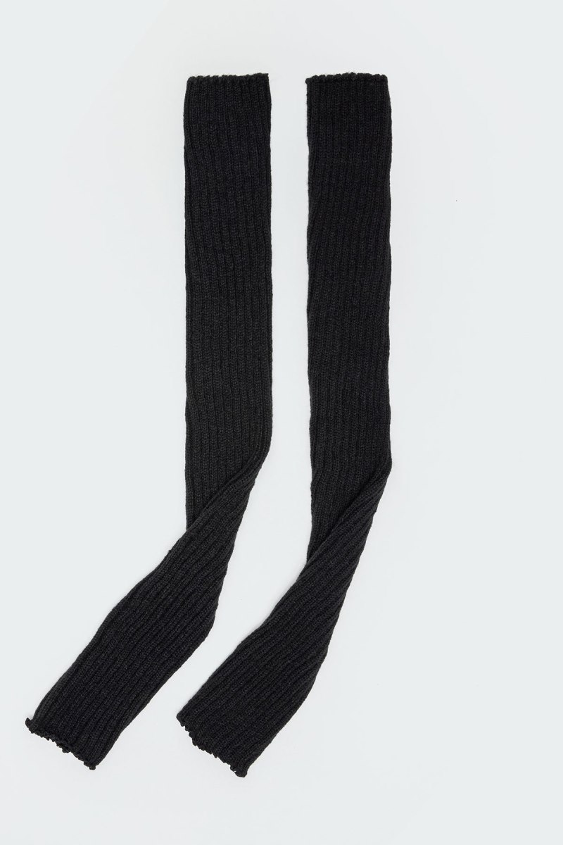 Edikted Baby It'S Cold Leg Warmers Socks Black | USA RT858955A9
