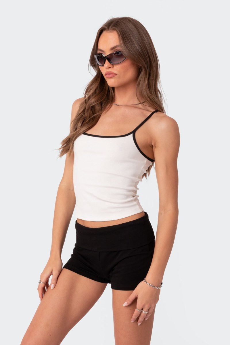 Edikted Back 2 Basics Tank Top Blue | USA BG149034W0