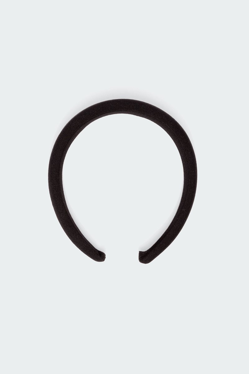 Edikted Blair Padded Headband Hair Accessories Black | USA VA794709G2