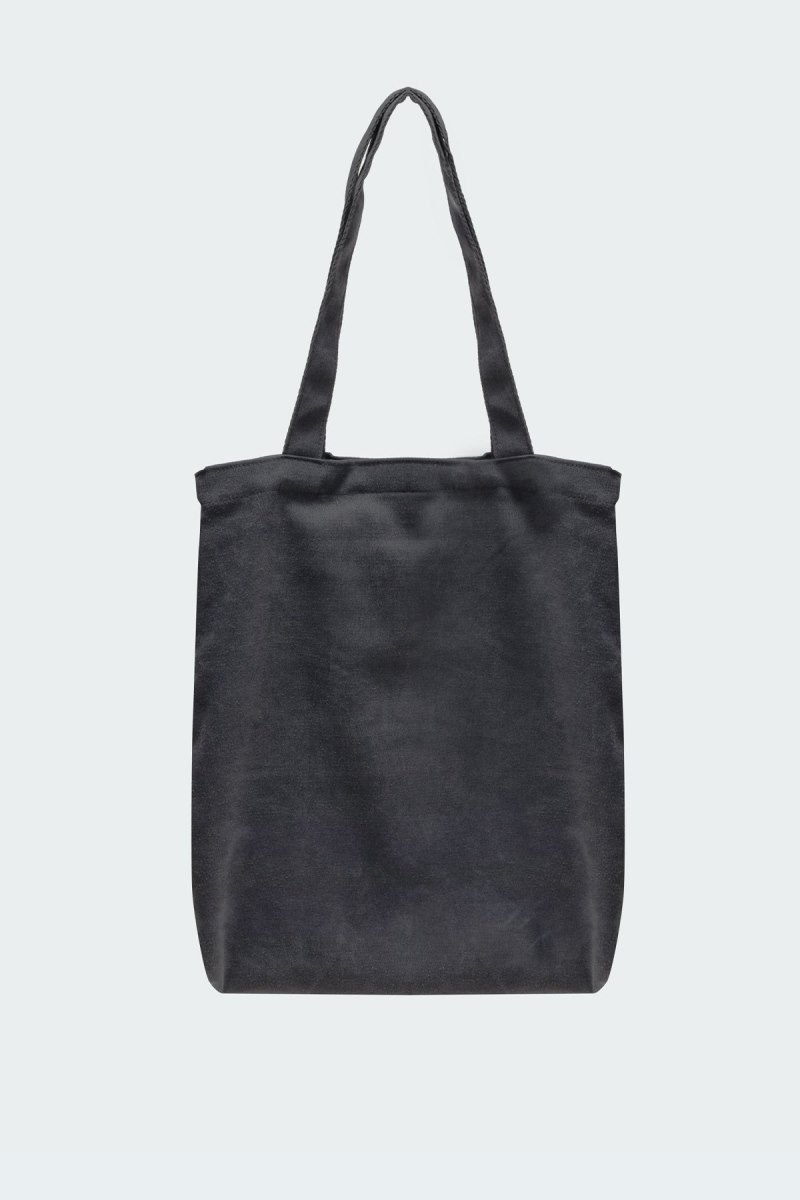 Edikted Bow Detail Tote Bags Dark Gray | USA ZV923212T6