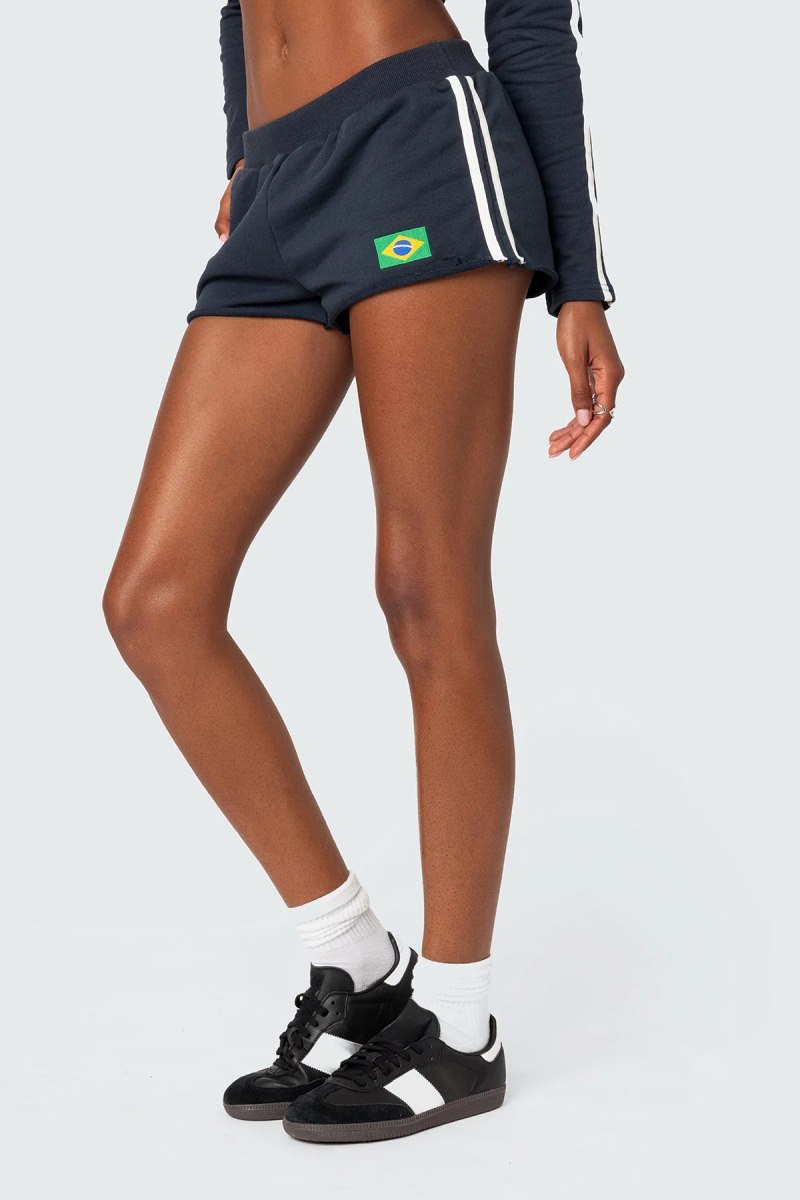 Edikted Brasil Shorts Navy | USA AT135633G5