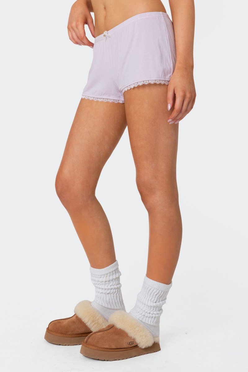 Edikted Buffy Shorts Light Blue | USA ZZ123482U9