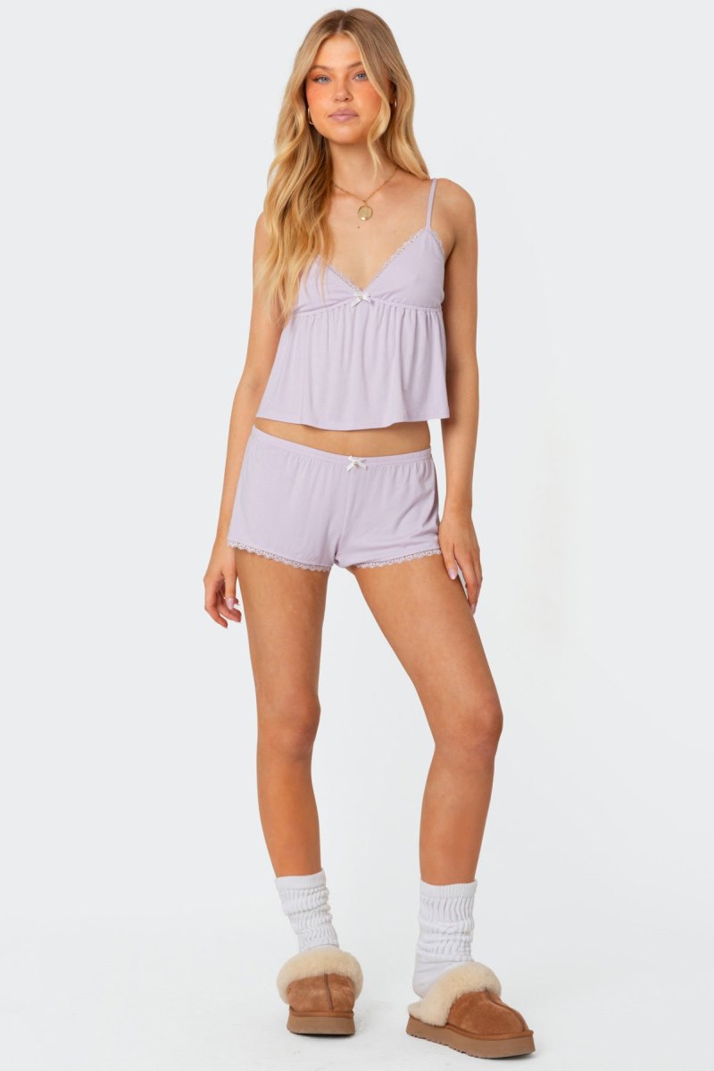 Edikted Buffy Shorts Light Blue | USA ZZ123482U9