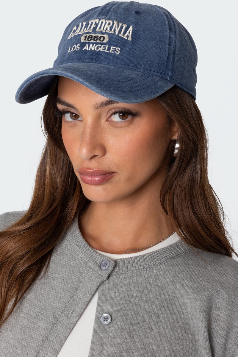 Edikted California Baseball Hats Blue | USA PO583658E9
