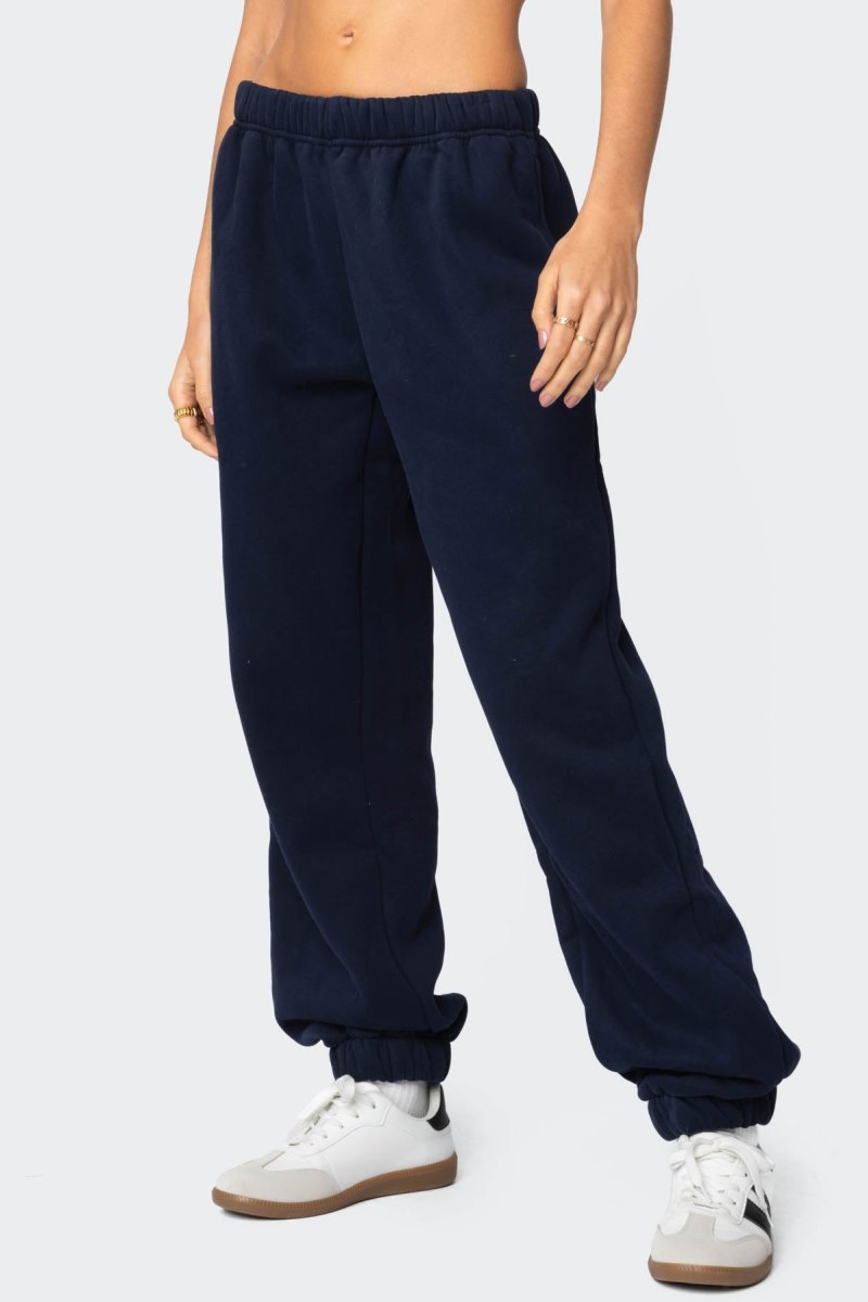 Edikted Clark Oversized Sweatpants Brown | USA XX604110Q5