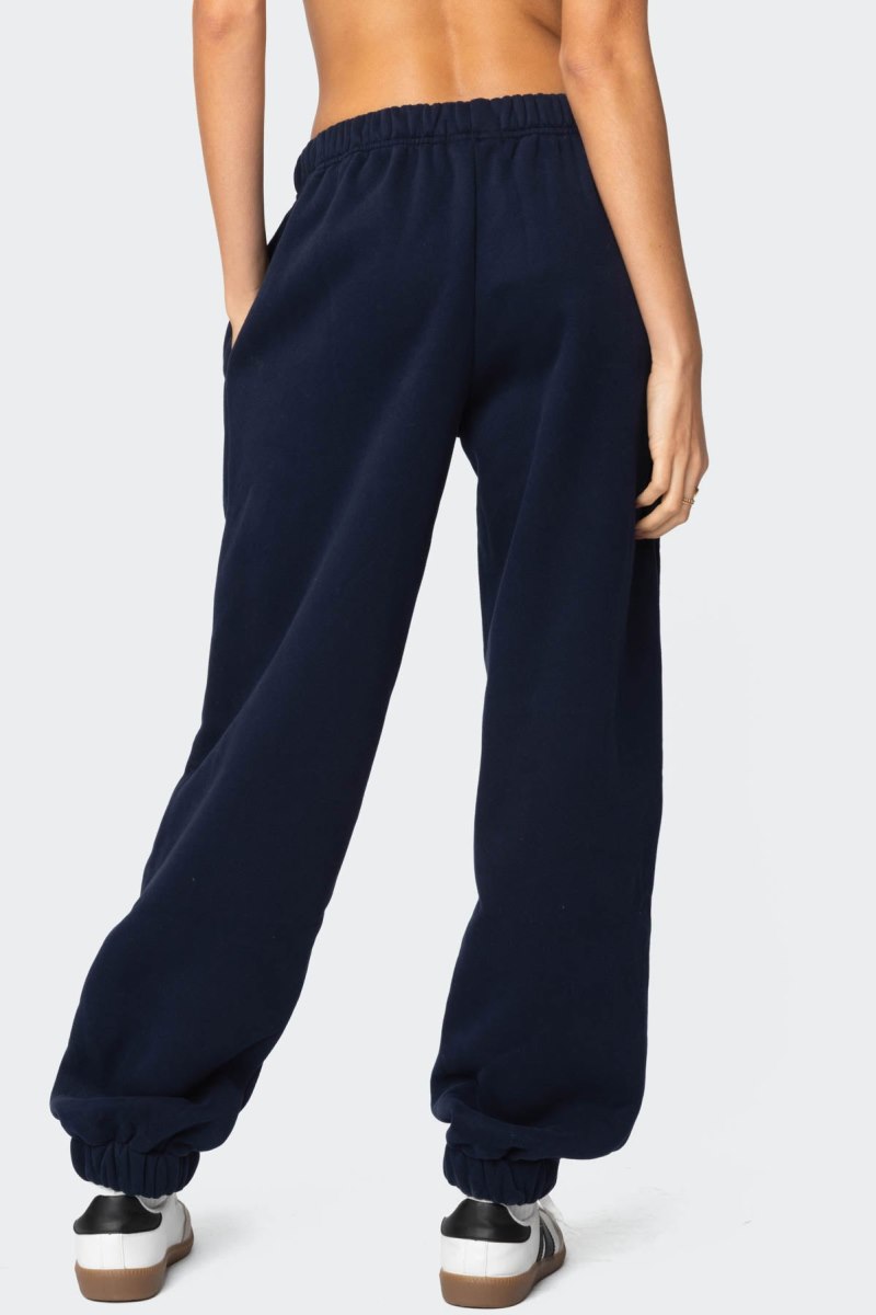 Edikted Clark Oversized Sweatpants Brown | USA XX604110Q5