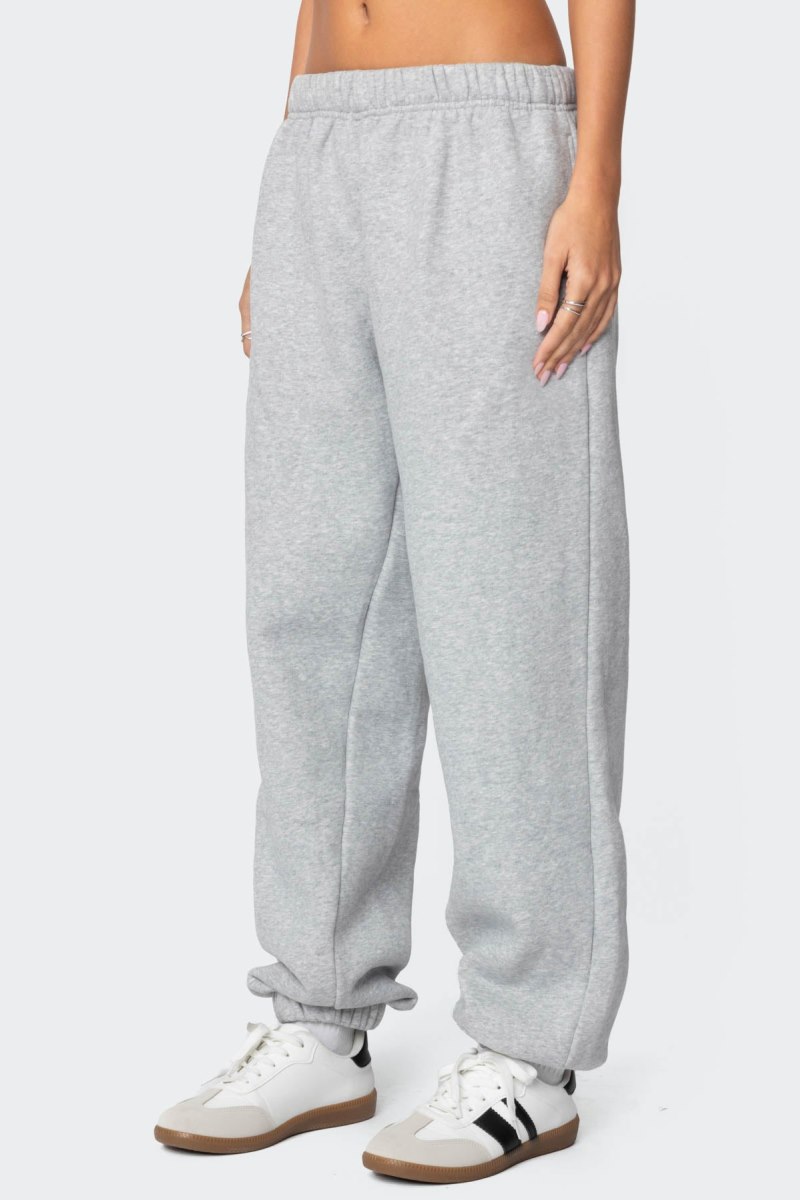Edikted Clark Oversized Sweatpants Pants Brown | USA BG557185M1