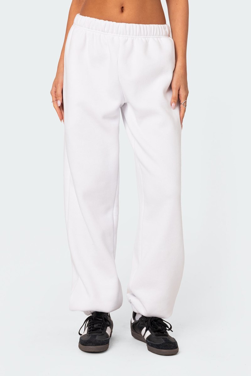 Edikted Clark Oversized Sweatpants Pants Brown | USA UG872777M7