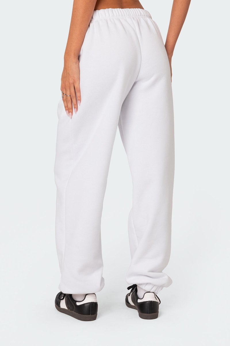 Edikted Clark Oversized Sweatpants Pants Brown | USA UG872777M7