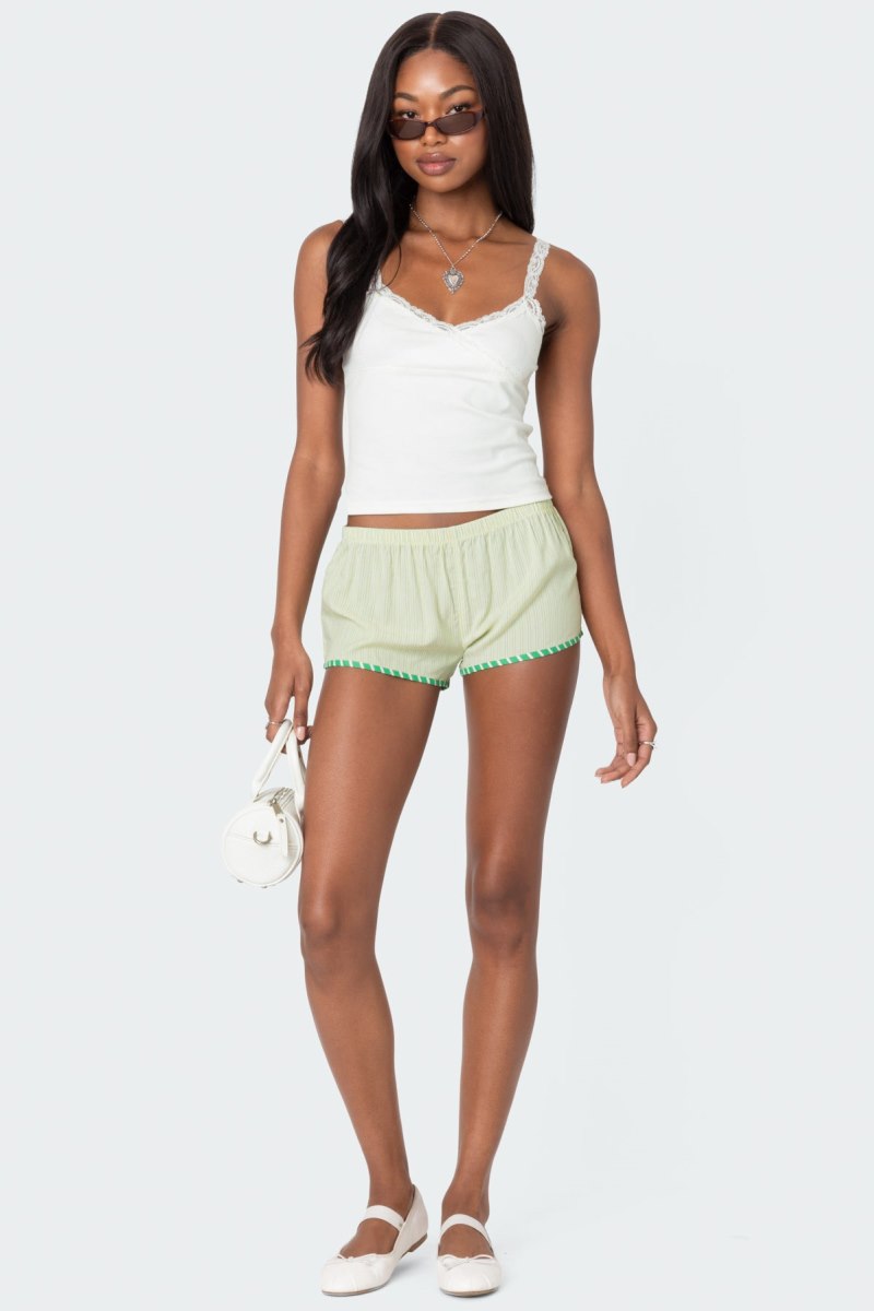 Edikted Contrast Stripe Boxer Shorts Mix | USA WN837703S3