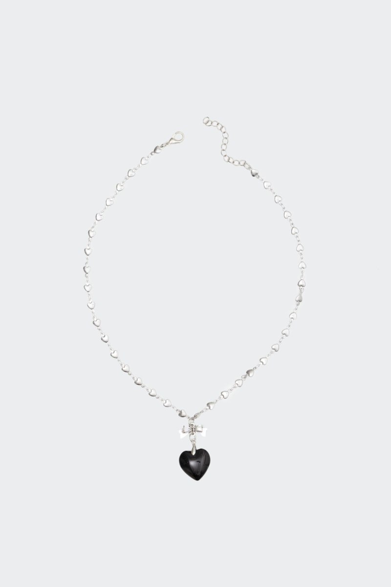 Edikted Cupid's Bow Necklaces Silver | USA OR642904G1