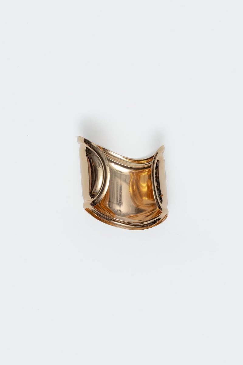 Edikted Curvy Arm Cuff Bracelets Gold | USA OW946244S5