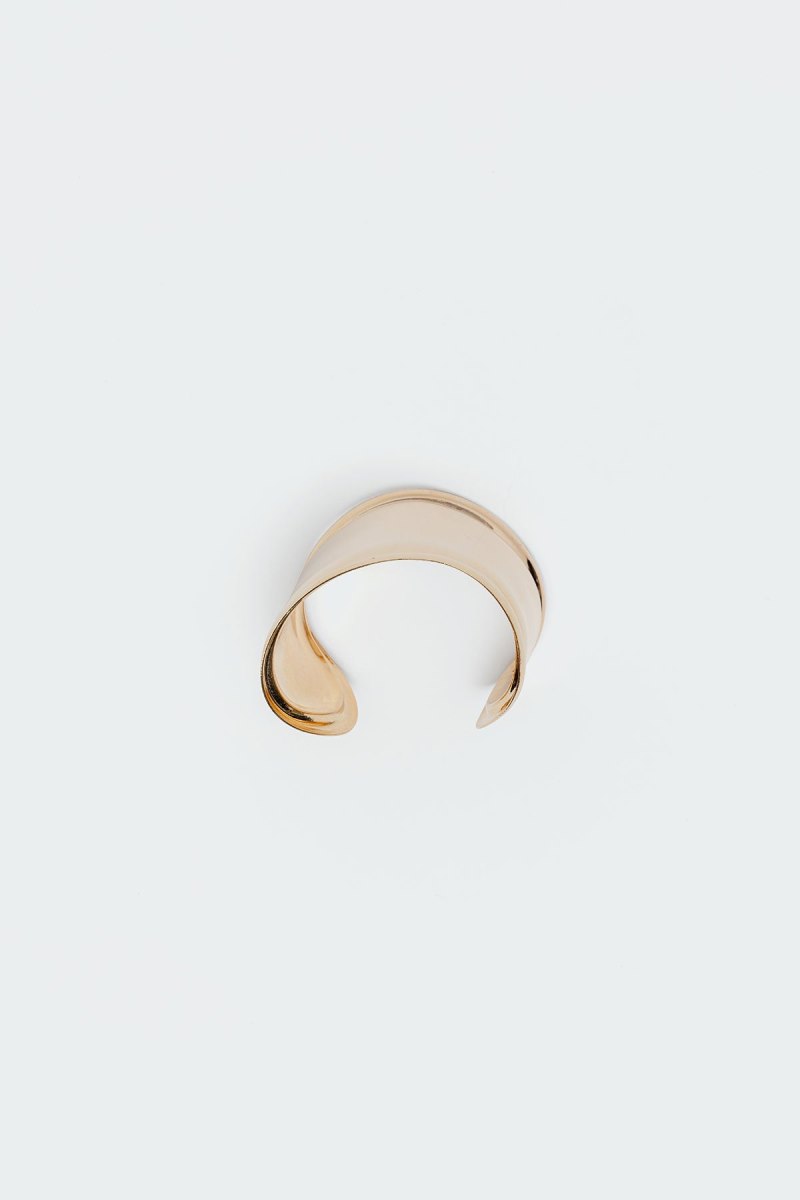 Edikted Curvy Arm Cuff Bracelets Gold | USA OW946244S5