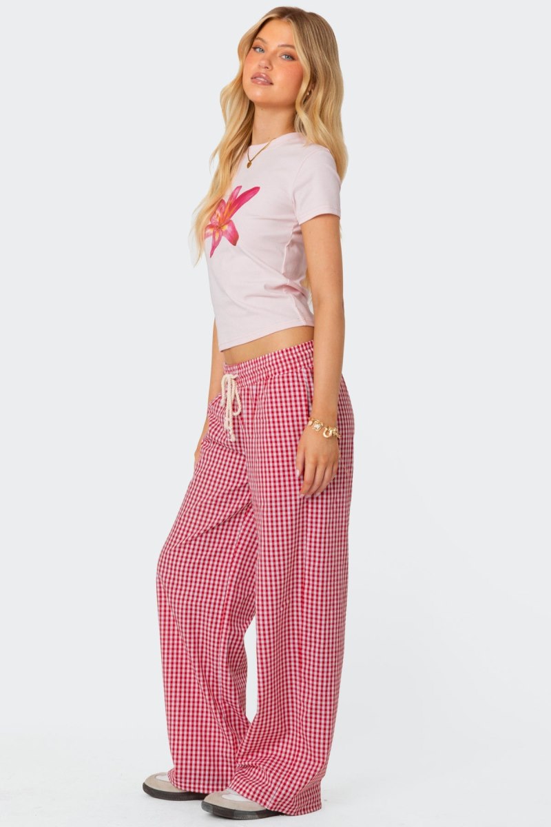 Edikted Daylily T Shirts Light Pink | USA WH616461G7