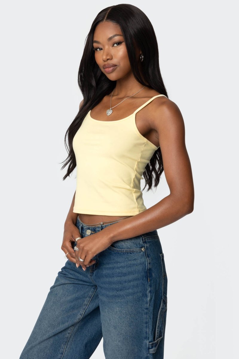 Edikted Deanna Tank Top Burgundy | USA LH229952W0