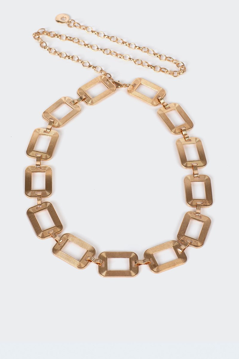 Edikted Disco Belts Gold | USA PS559925V0