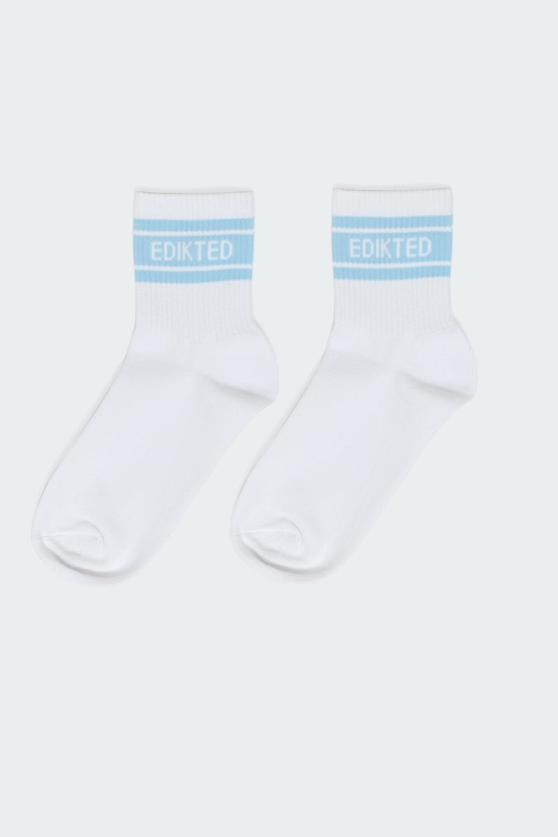 Edikted Edikted Socks White | USA CQ976547I6
