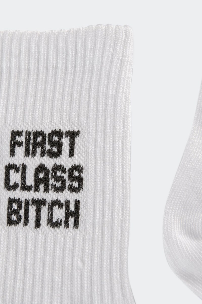 Edikted First Class Socks White | USA BR999159W6