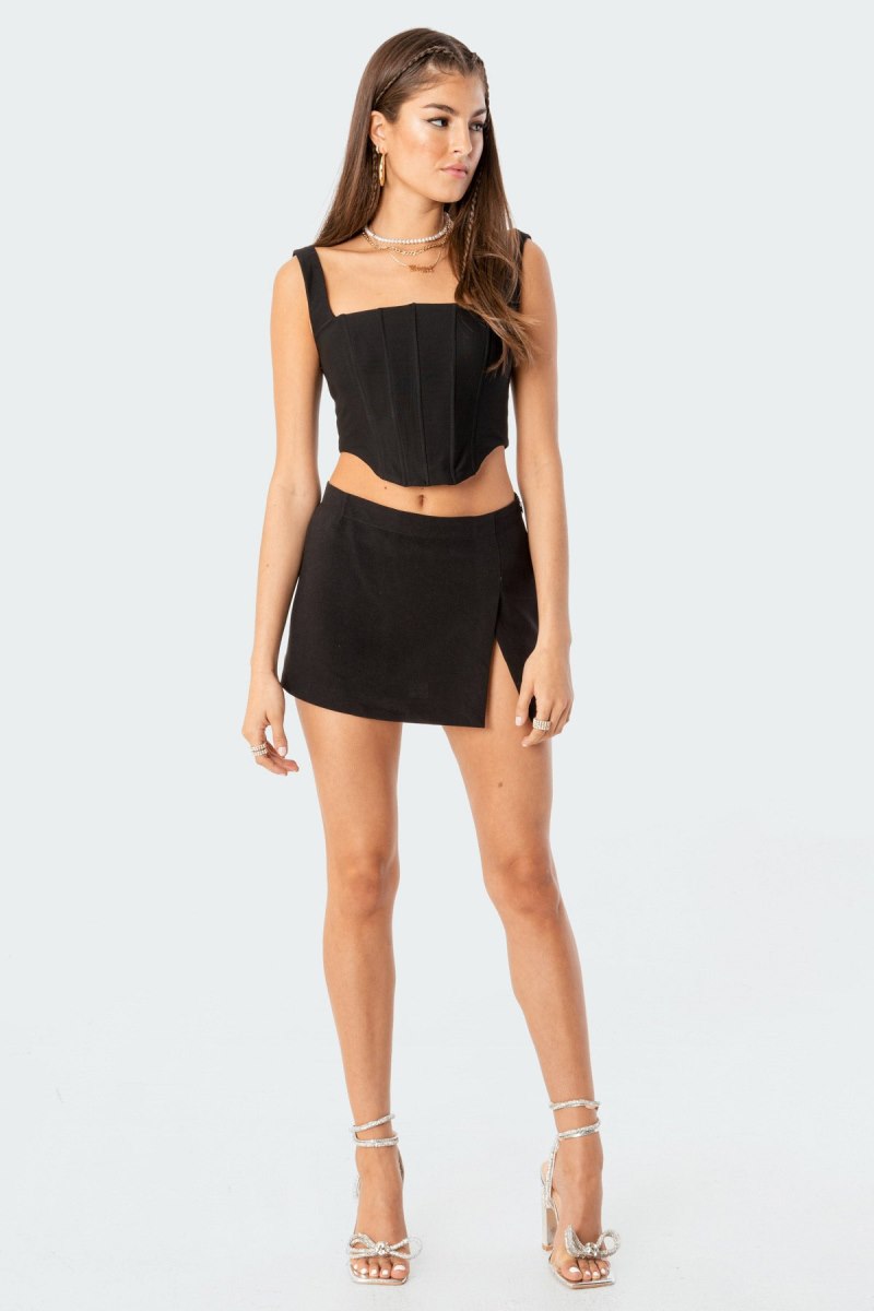 Edikted Isla Corset Black | USA UL881448J2