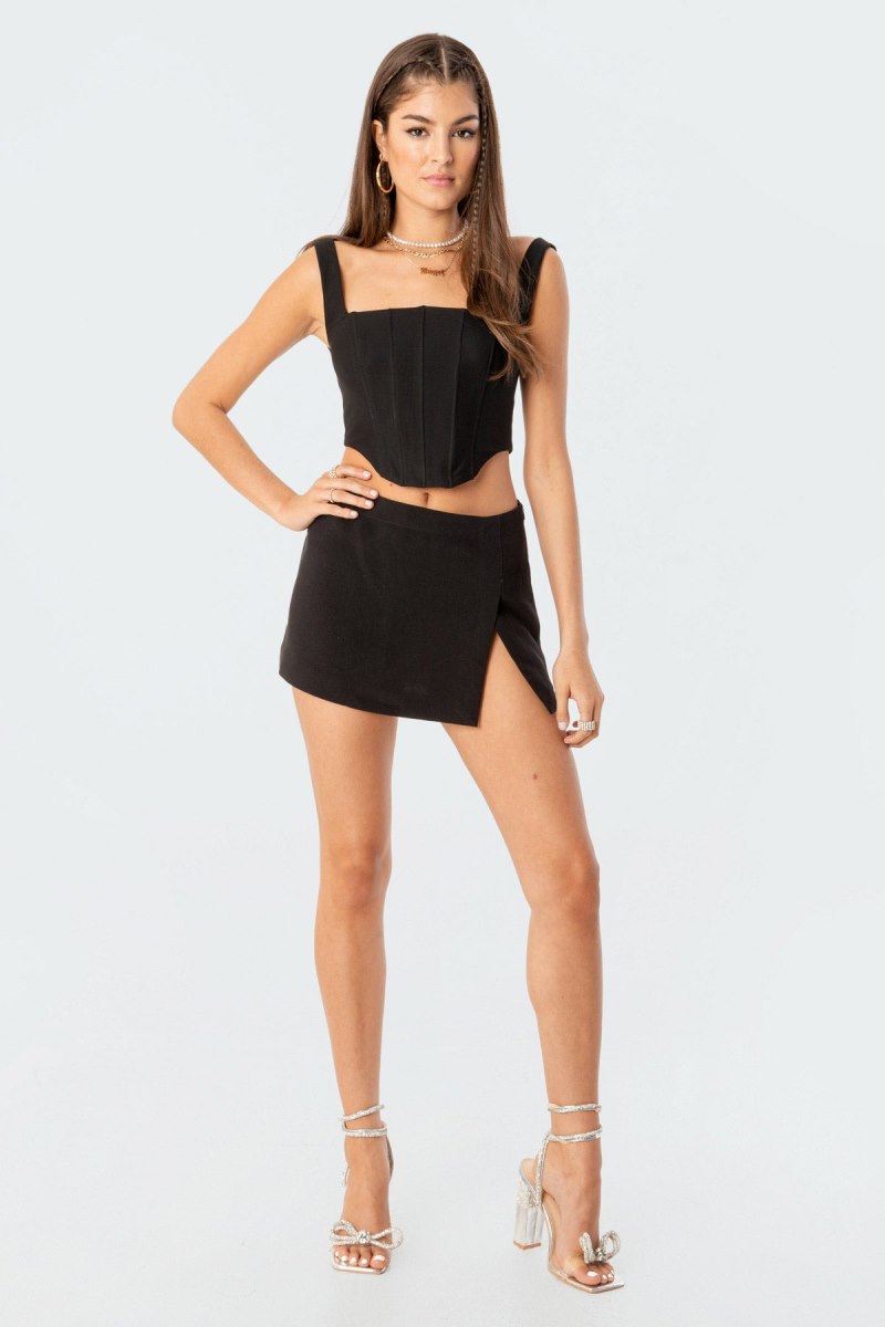 Edikted Isla Corset Black | USA UL881448J2