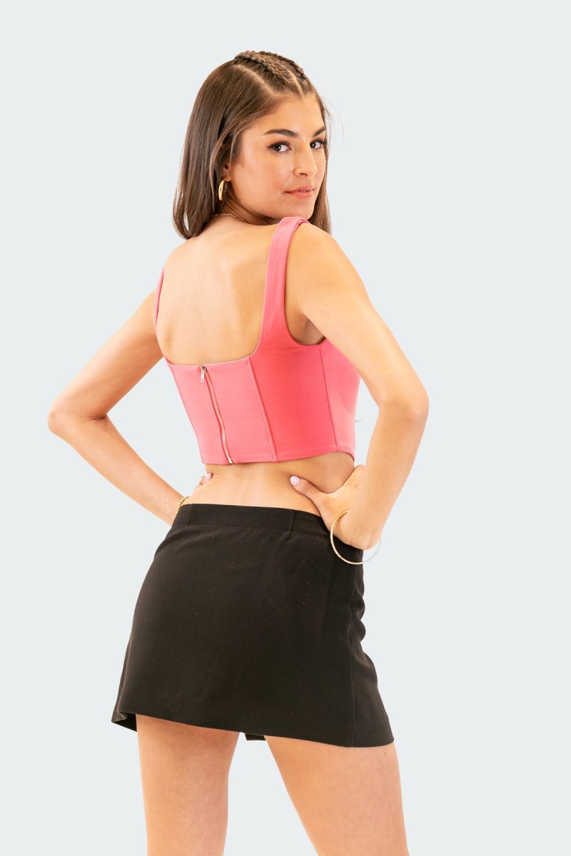 Edikted Isla Corset Black | USA ZZ012591W9