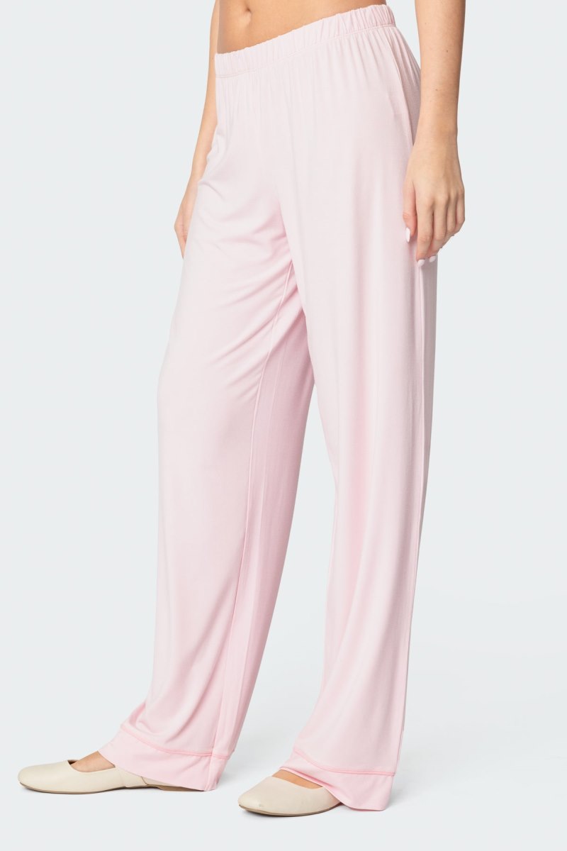 Edikted Jeanette Pants Light Pink | USA UD560276Y6
