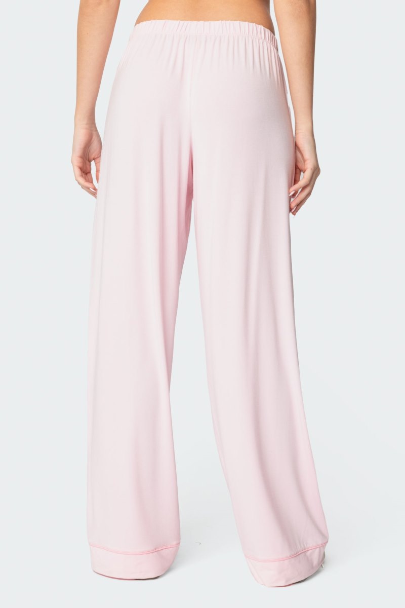 Edikted Jeanette Pants Light Pink | USA UD560276Y6