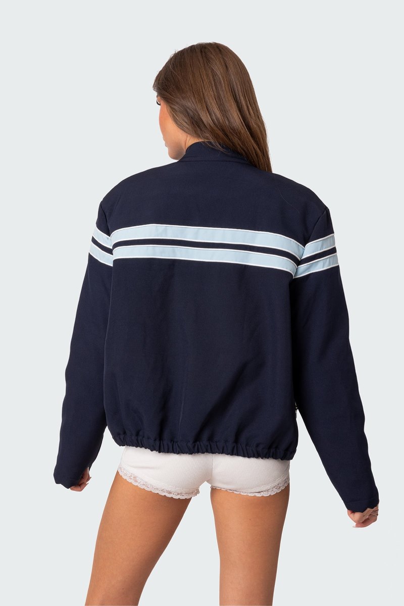 Edikted Joey Oversized Jackets Navy | USA EG362656E0
