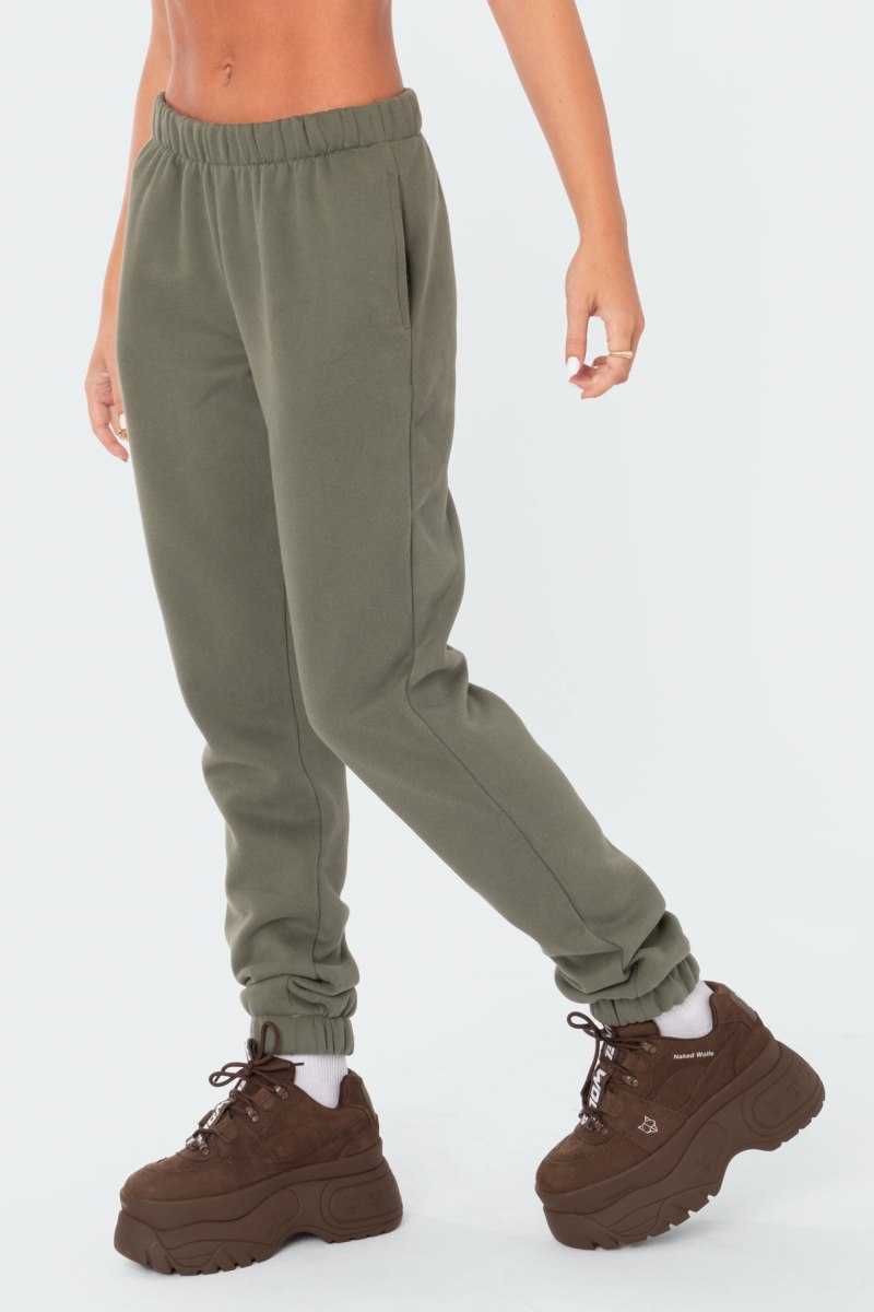 Edikted Joni Sweatpants Black | USA KD154665K6