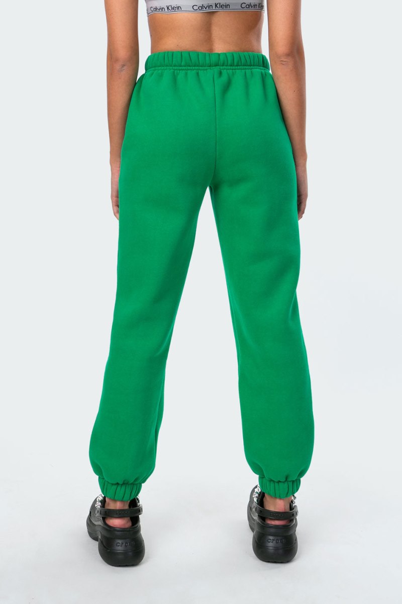 Edikted La Champion Sweatpants Green | USA SP331213A5