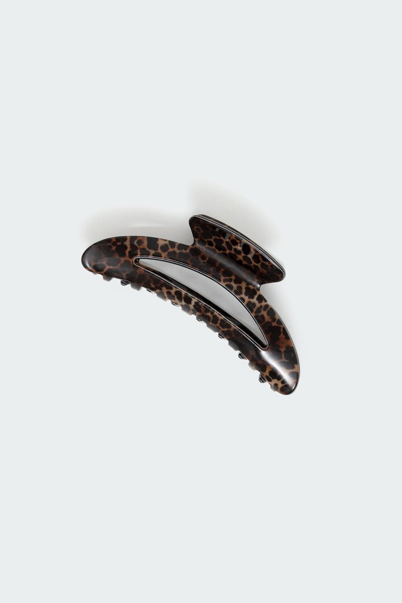 Edikted Leopard Spot Claw Clip Hair Accessories Leopard | USA VO198329P9