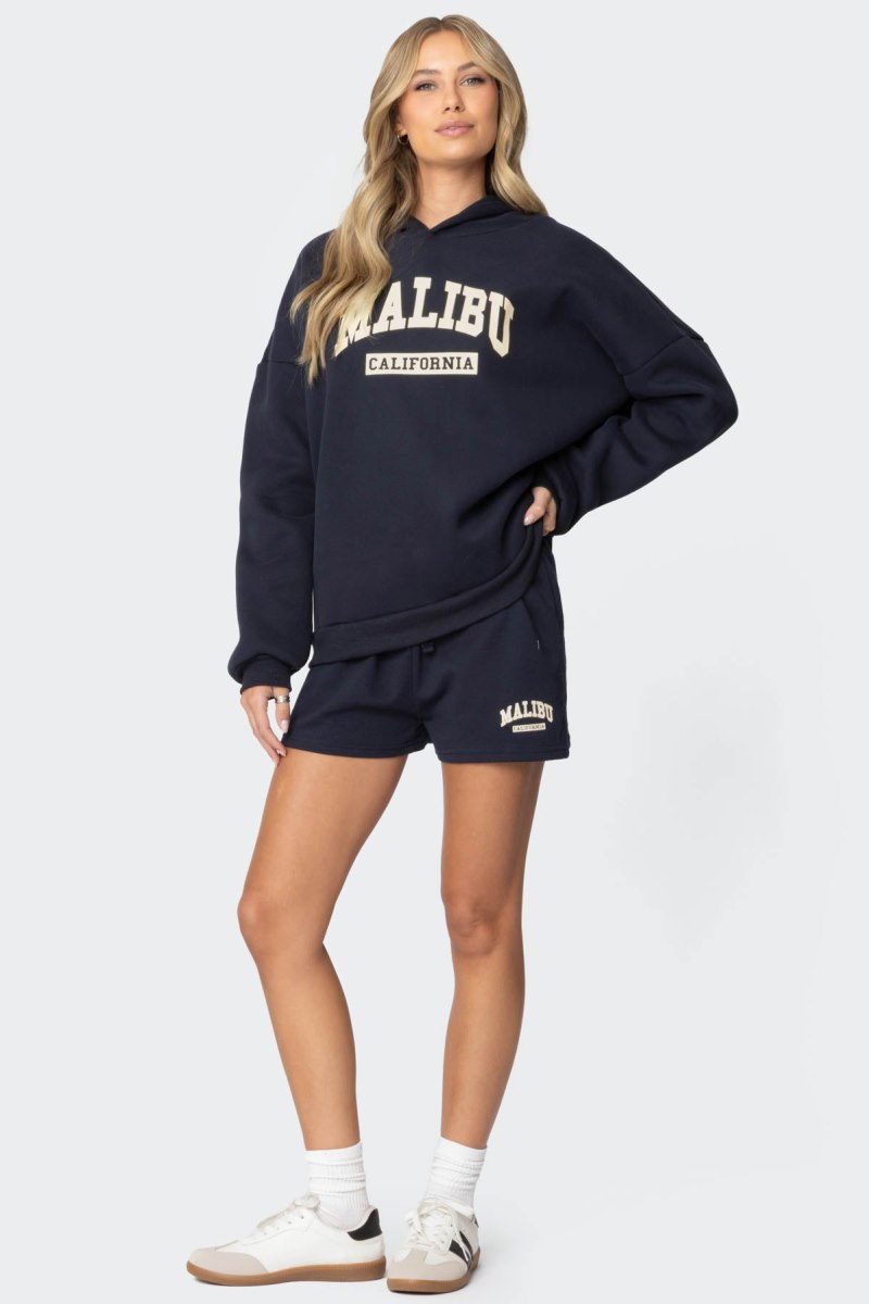 Edikted Malibu High Hoodie Cream | USA VV487938V8