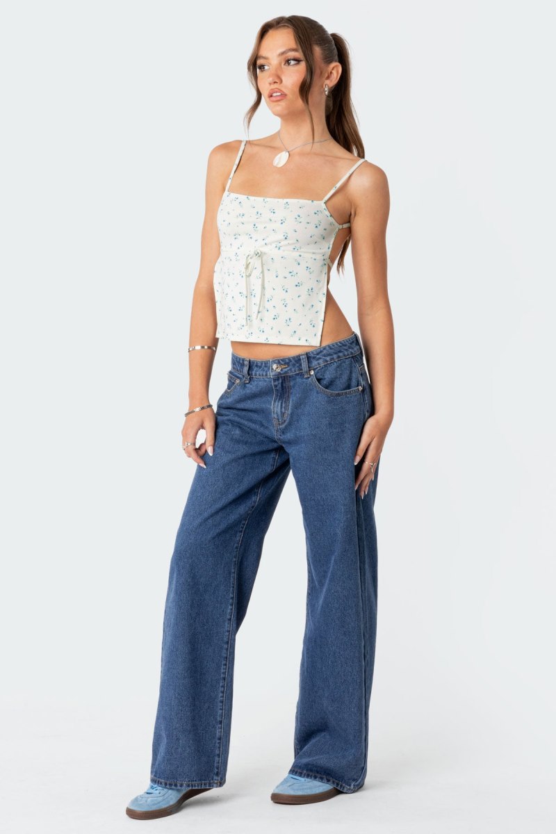 Edikted Marli Open Back Tank Crop Tops Mix | USA FS334423S8