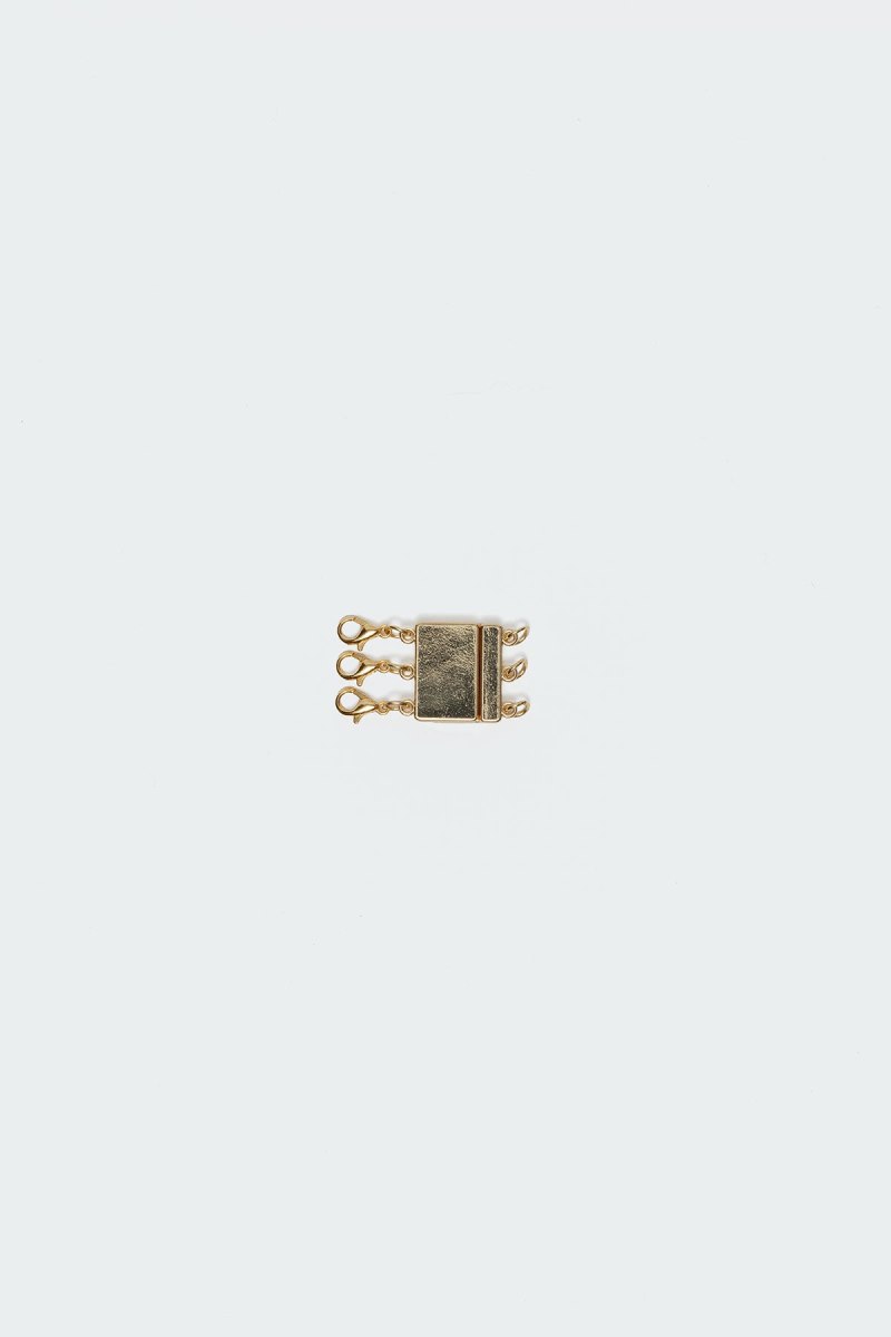 Edikted Necklace Layering Clasp Necklaces Gold | USA EC123522P9