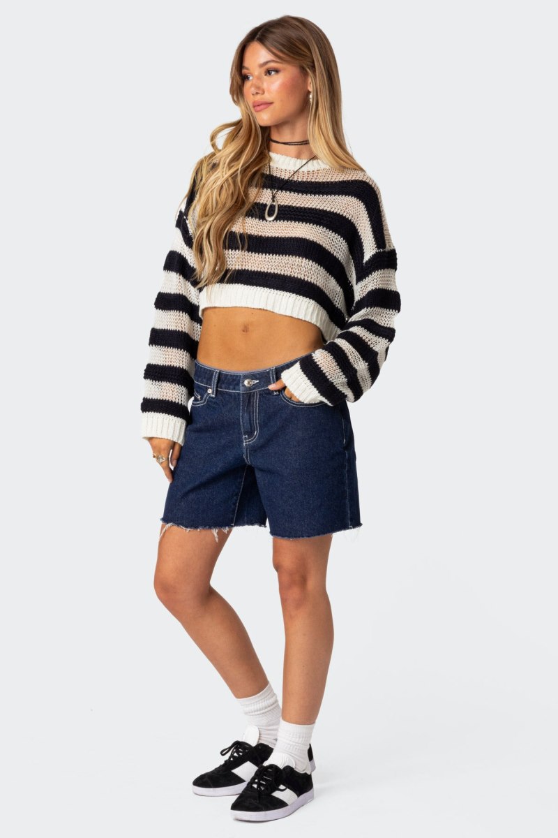 Edikted Novella Oversized Sweater Long Sleeve Tops Red | USA DH899149P4