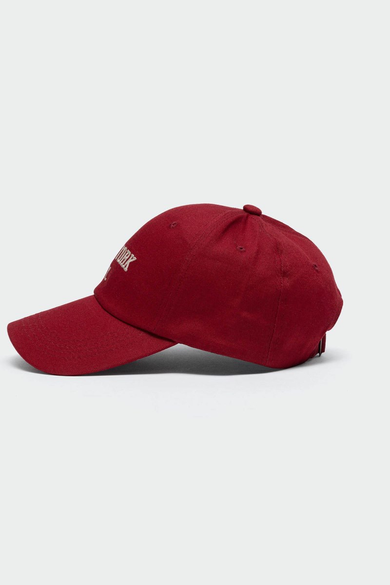 Edikted Nyc Baseball Hats Red | USA FR864536P0