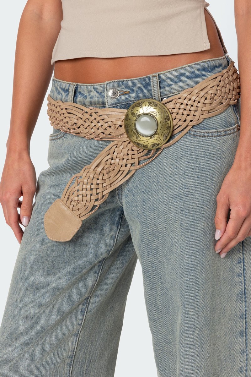 Edikted Pendant Belts Gold | USA EK084558S7
