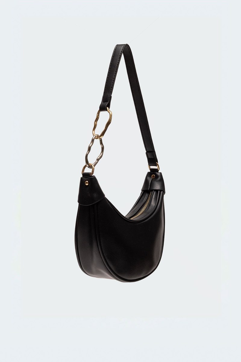 Edikted Perfect Pairing Faux Leather Shoulder Bags Black | USA GT194909N1