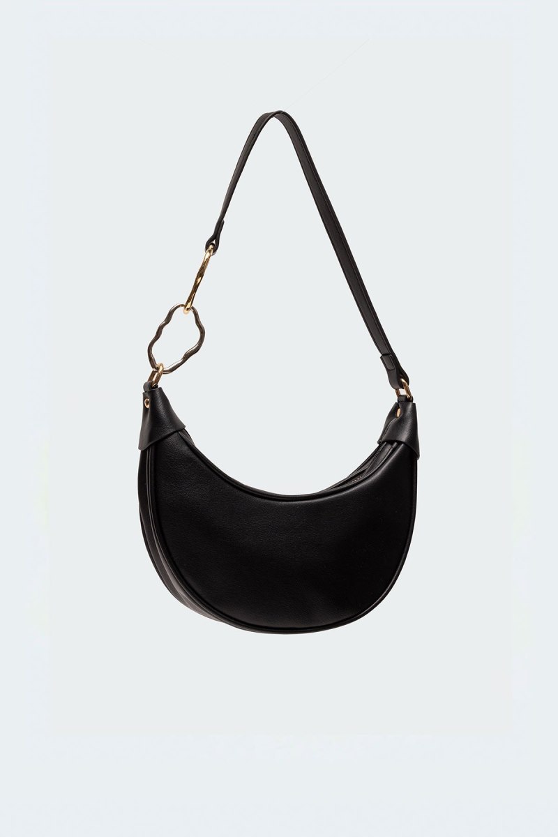 Edikted Perfect Pairing Faux Leather Shoulder Bags Black | USA GT194909N1