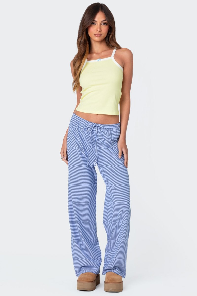 Edikted Ramira Contrast Tank Top Yellow | USA FK913081V2